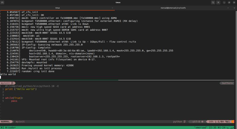 Init-by-python picture